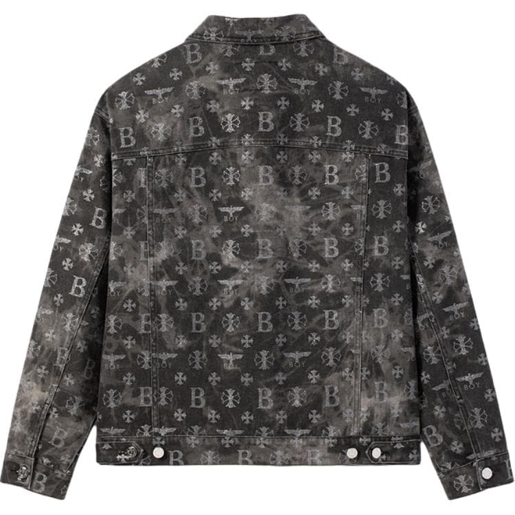 Джинсовая куртка BOY LONDON Черный Унисекс Джинсовые куртки - изображение 2