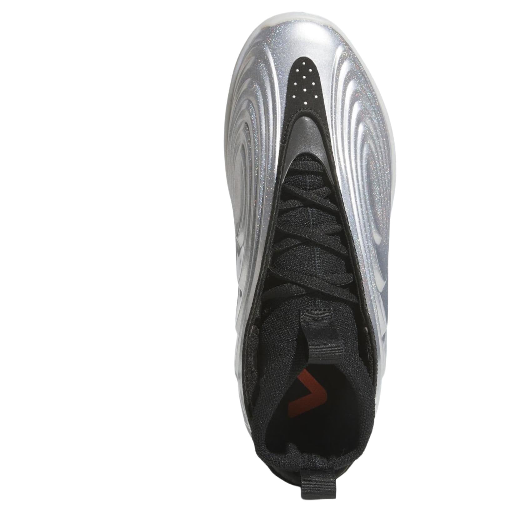 Кроссовки для баскетбола Adidas Harden Vol.10 Устойчивые к истиранию Баскетбольные кроссовки с амортизацией MID Унисекс Серебристо-черные - изображение 3
