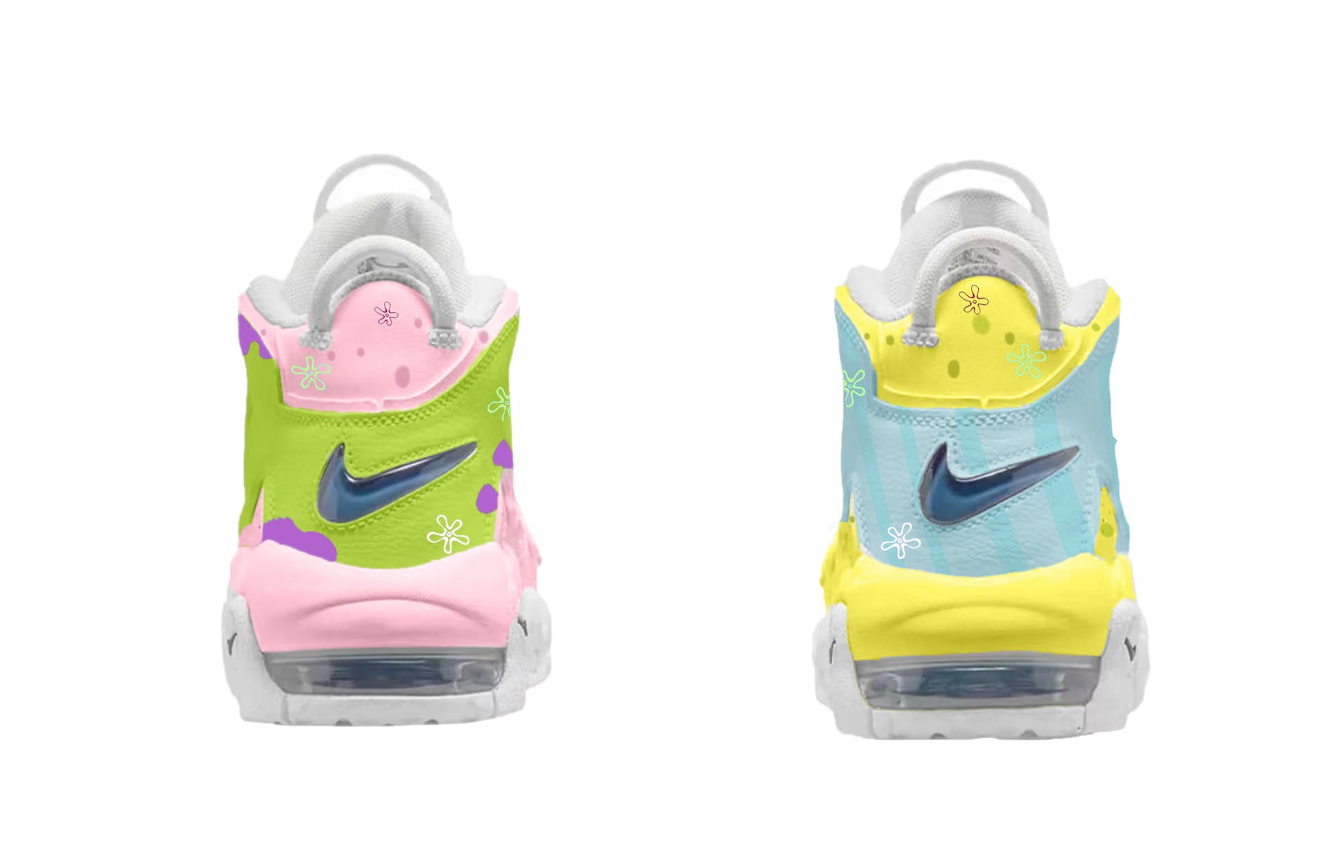 Ретро баскетбольные кроссовки Nike Air More Uptempo - изображение 6