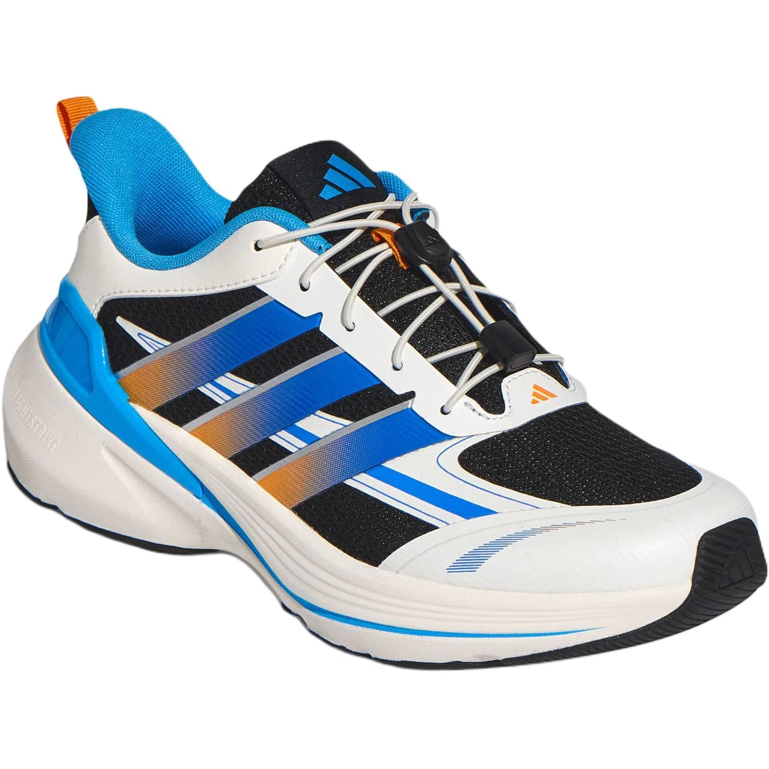 Кроссовки Adidas LIGHTDART Беговые кроссовки Белый и синий цвет Детский - изображение 3