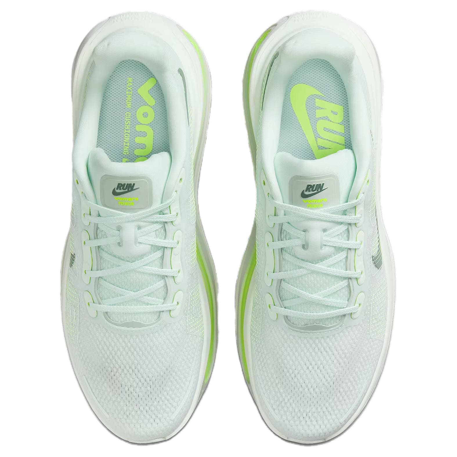 Кроссовки для бега Nike Vomero Беговые кроссовки Мужские Зеленые — фото 4