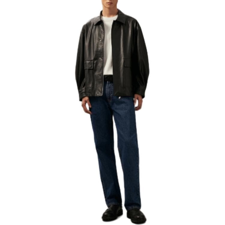 Куртка calvin klein SS25 Куртки Пальто Мужской Космический черный - изображение 3