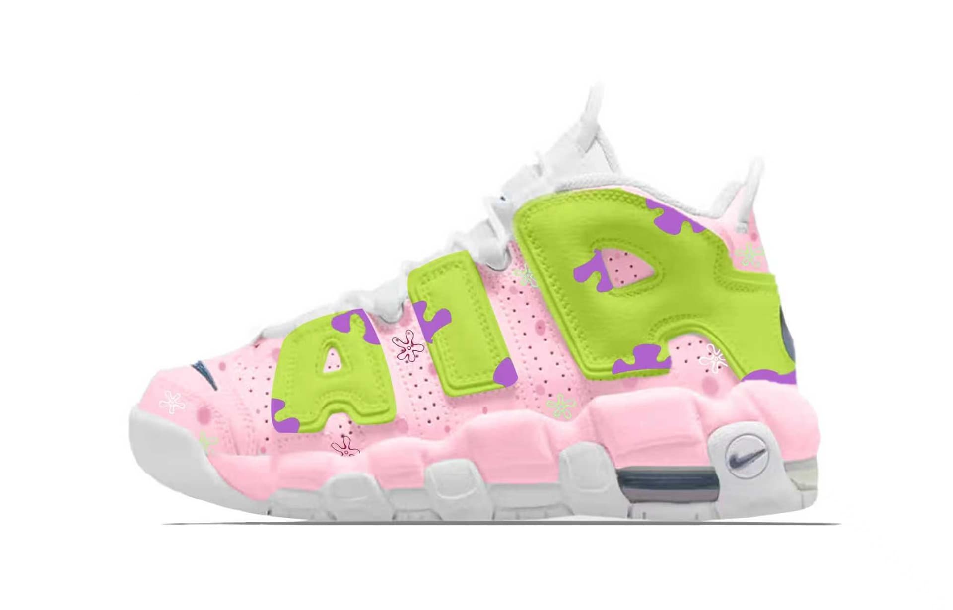 Ретро баскетбольные кроссовки Nike Air More Uptempo - изображение 2