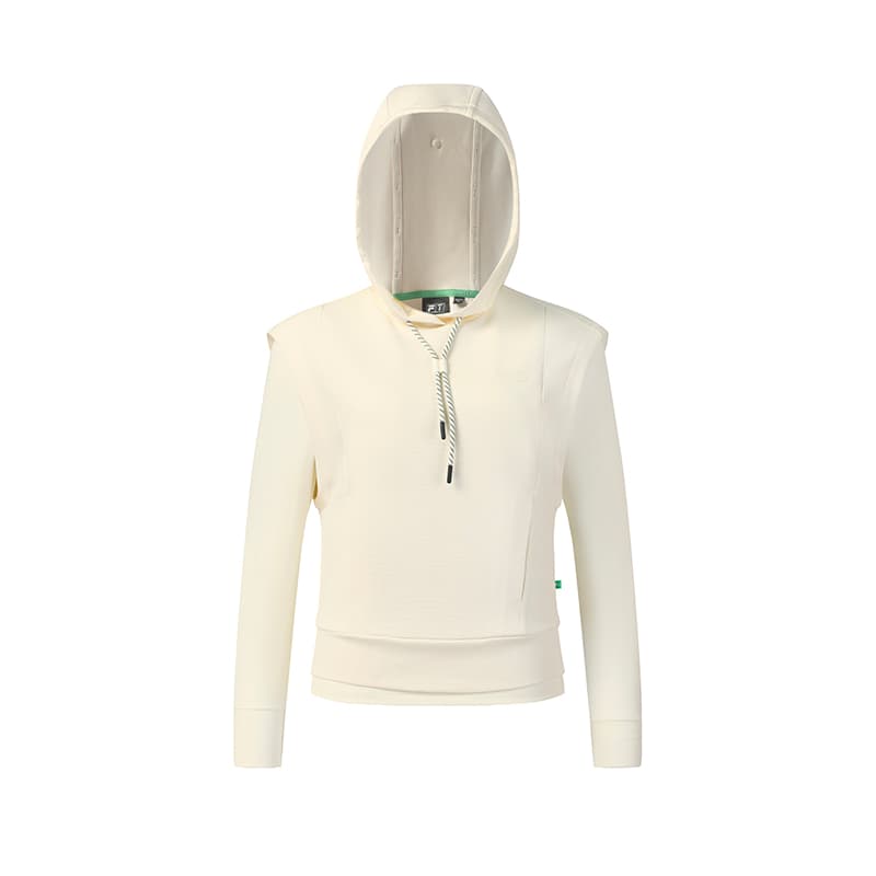 Худи FILA Golf Белый Женские Толстовка - изображение 3