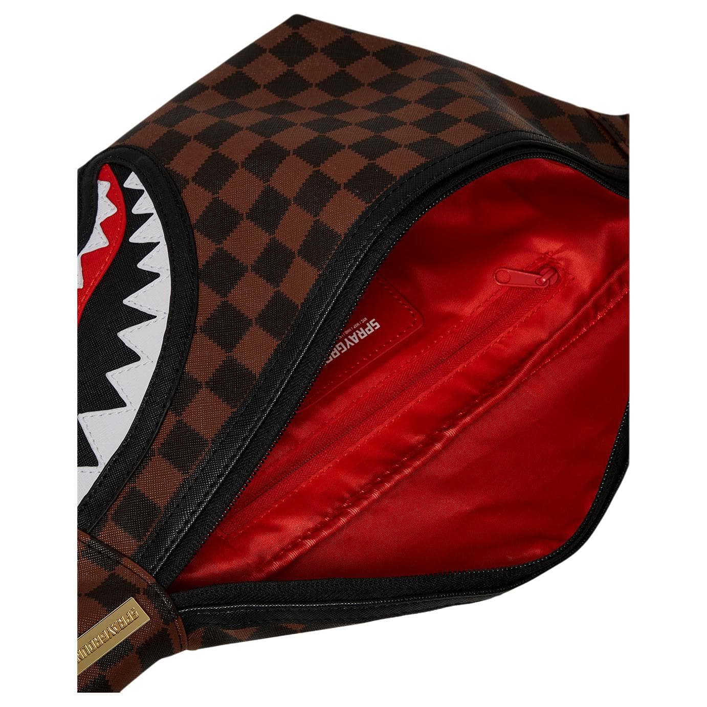 Поясная сумка SPRAYGROUND Искусственная кожа Поясная сумка (бандана) Унисекс Темно-коричневый - изображение 4