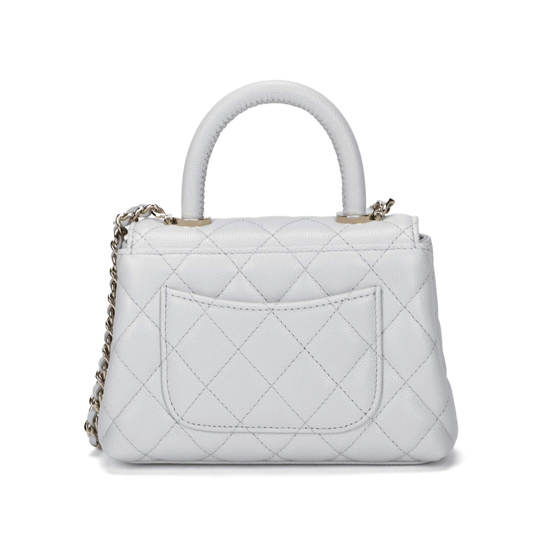 Сумка CHANEL Coco Handle C Logo nano - изображение 3