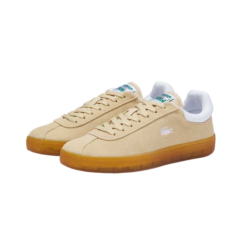 Кроссовки LACOSTE Амортизация Устойчивость к истиранию Легкий Низкий Топ Немецкий армейский кроссовок Женский - изображение 3