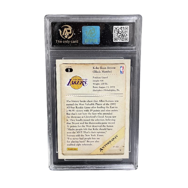 PANINI Коби Брайант NBA 5 Гратированные Карты 1 Упаковка - изображение 2