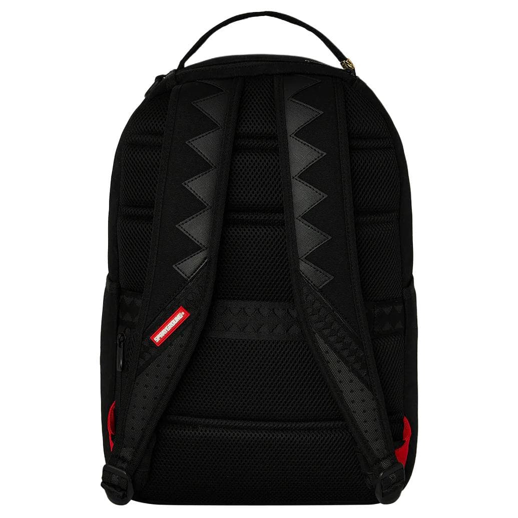Рюкзак SPRAYGROUND Чистый хлопковый холст Рюкзак Стандартный (Standard) Унисекс Черный - изображение 5