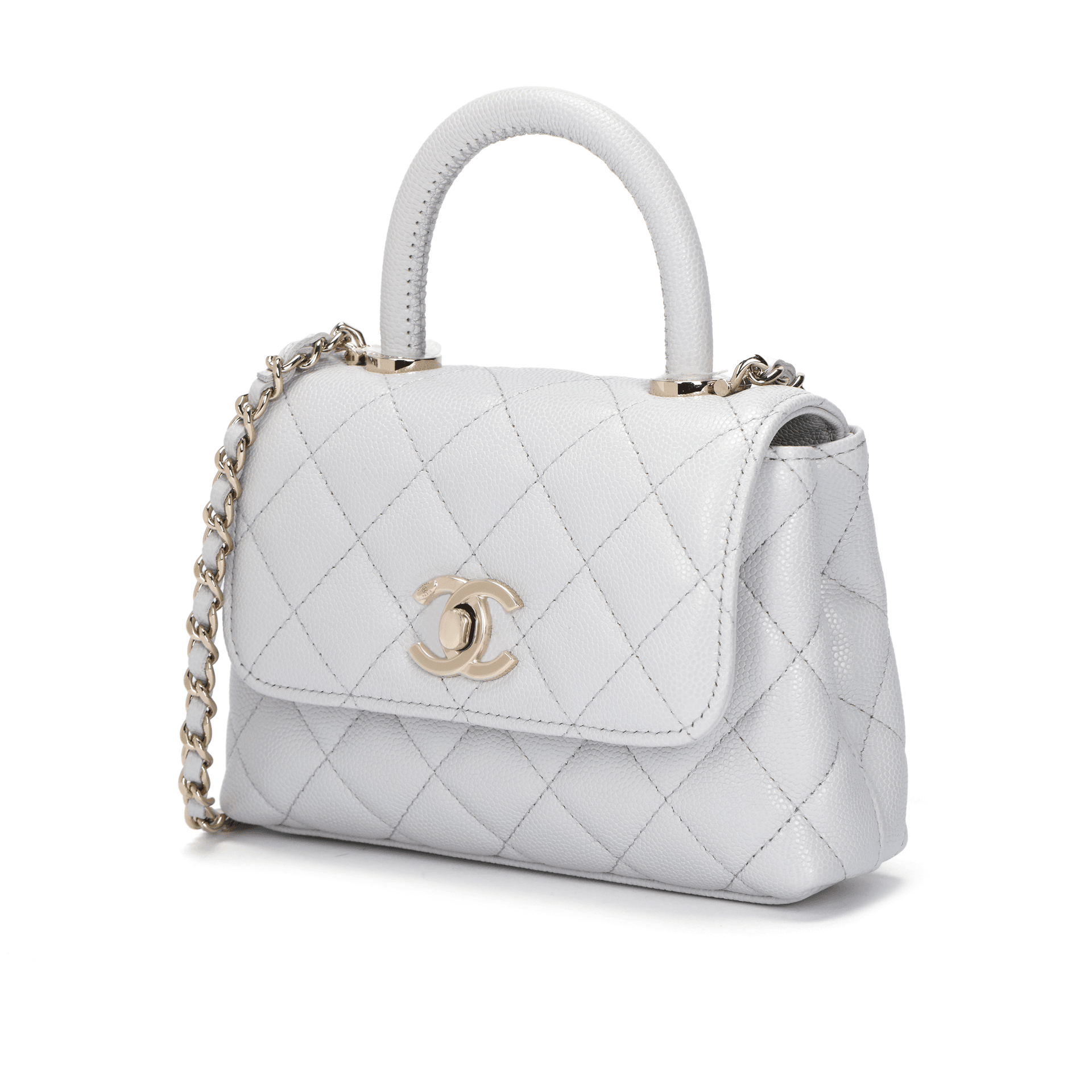 Сумка CHANEL Coco Handle C Logo nano - изображение 2