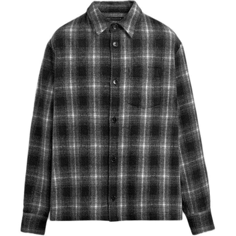 Куртка zara Белый Черный Мужской Куртки - изображение 1