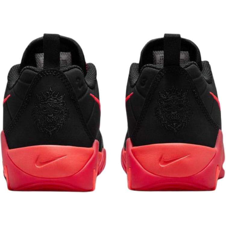 Кроссовки для баскетбола Nike LeBron Witness 9 Low Топ Children's Баскетбольные кроссовки Черно-красный Детский - изображение 4