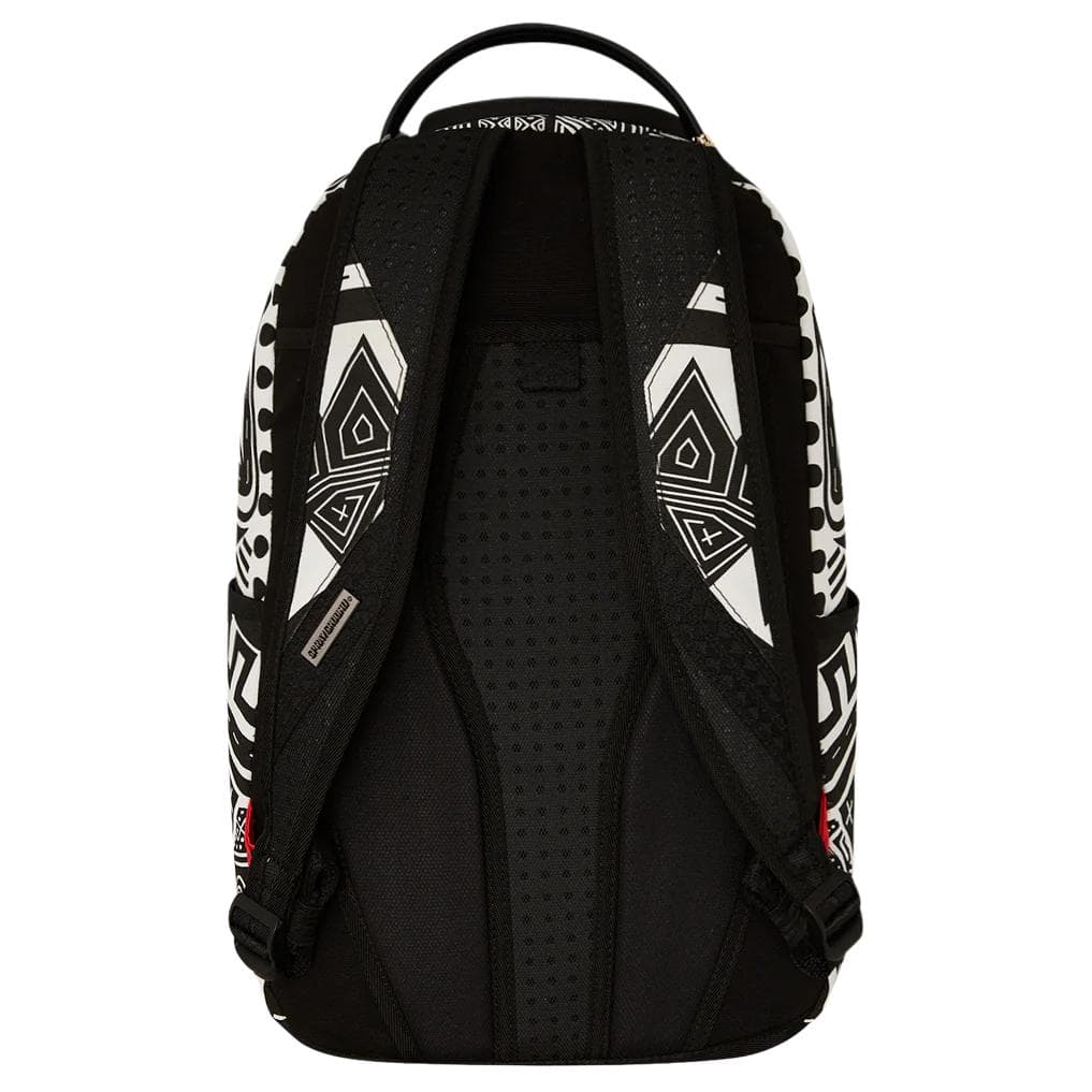 Рюкзак SPRAYGROUND Искусственная кожа Водонепроницаемая ткань Рюкзак Обычный (стандартный) Унисекс Белый Черный - изображение 5