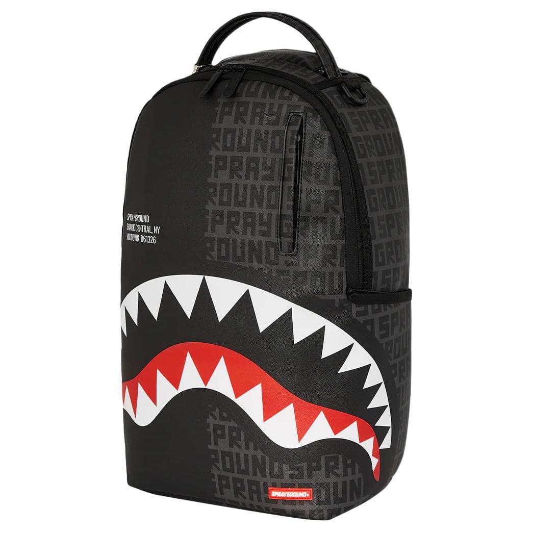Рюкзак SPRAYGROUND Искусственная кожа Рюкзак Обычный (стандартный) Унисекс Черный - изображение 4