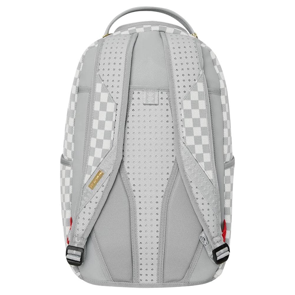 Рюкзак SPRAYGROUND Полиэфирное волокно Рюкзак Обычный (стандартный) Унисекс Серый белый - изображение 5