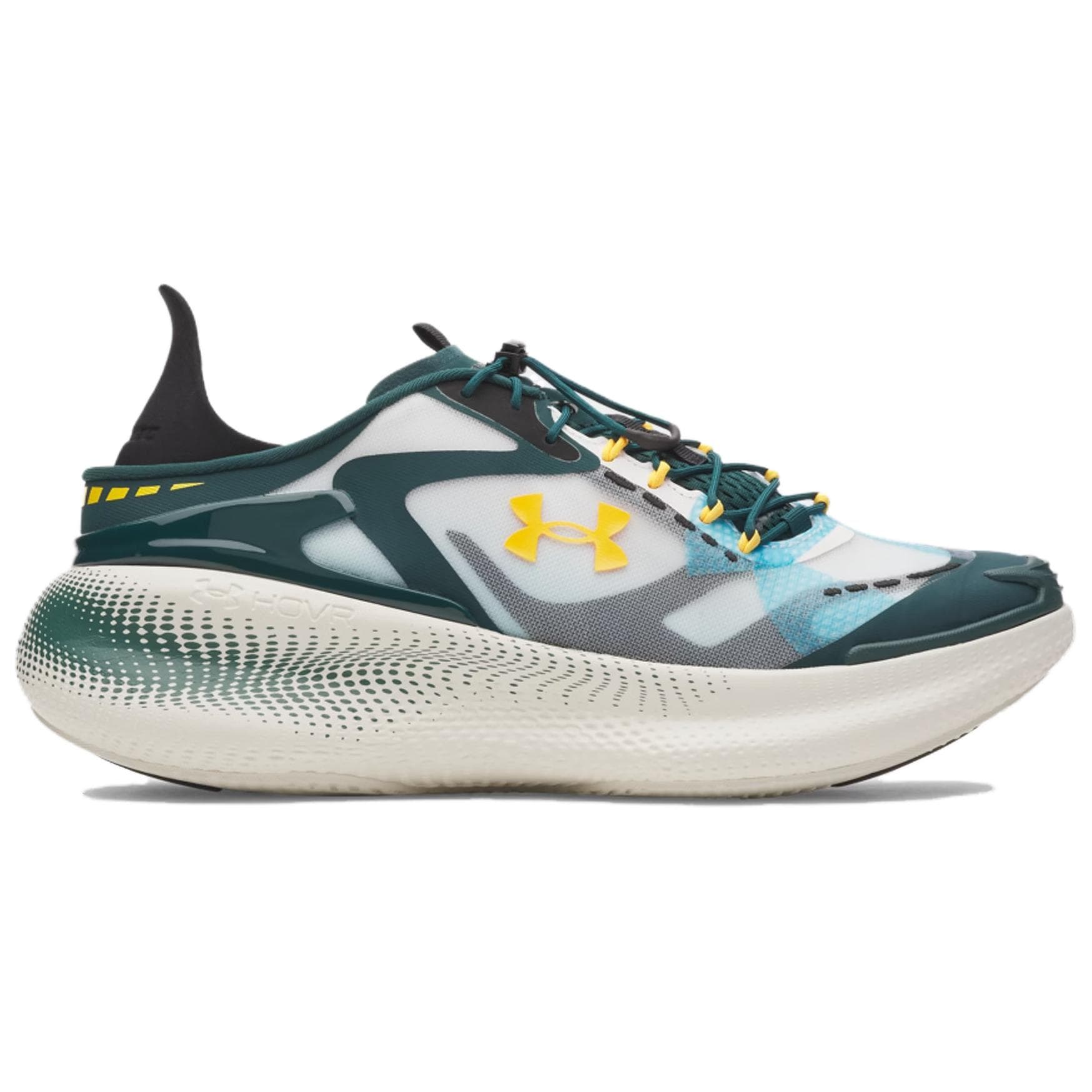 Кроссовки Under Armour Echo Повседневная обувь Унисекс Бело-зеленый - изображение 2