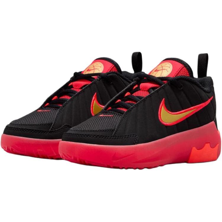 Кроссовки для баскетбола Nike LeBron Witness 9 Low Топ Children's Баскетбольные кроссовки Черно-красный Детский - изображение 3