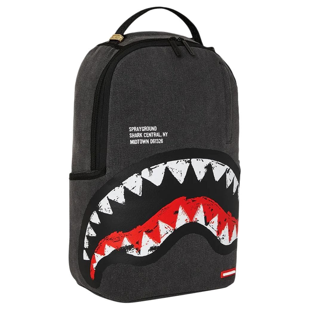 Рюкзак SPRAYGROUND Хлопковый рюкзак стандартный (обычный) унисекс черный - изображение 3