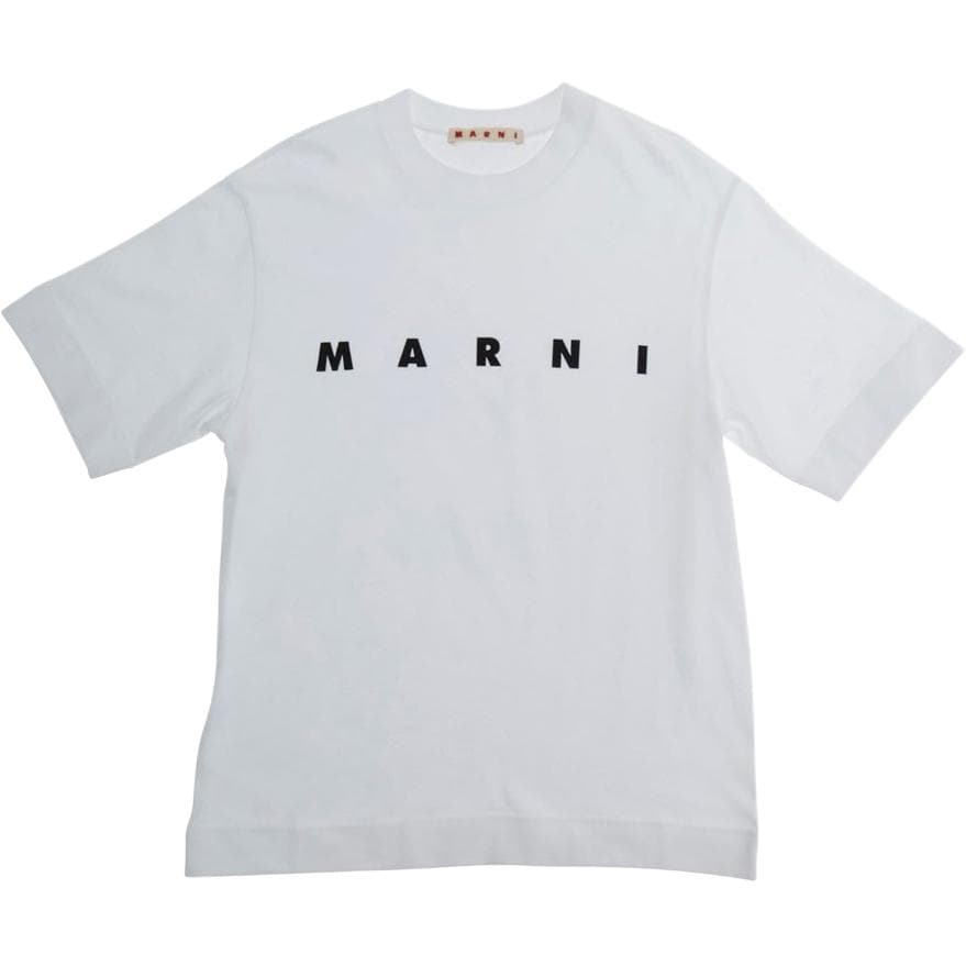 Футболка MARNI Белые Детские Рубашки T - изображение 1