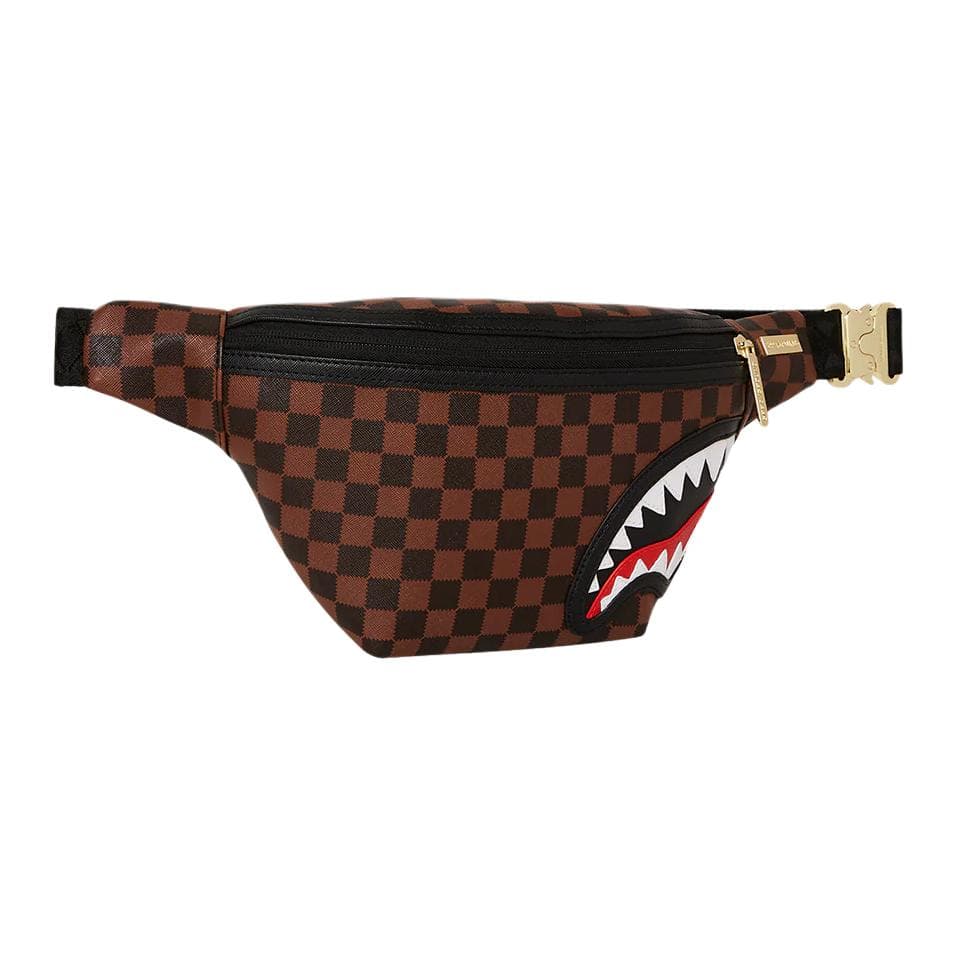Поясная сумка SPRAYGROUND Искусственная кожа Поясная сумка (бандана) Унисекс Темно-коричневый - изображение 1