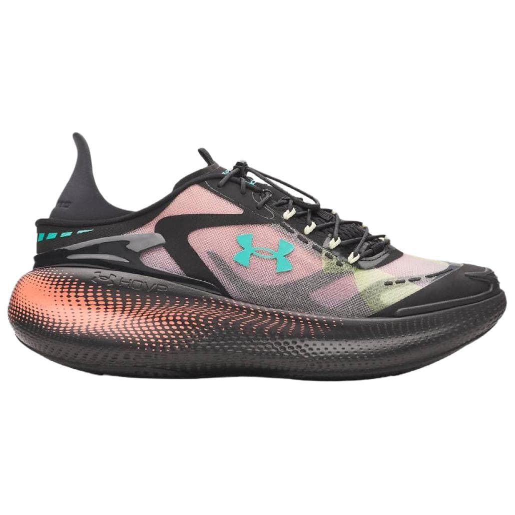 Кроссовки для бега Under Armour Echo Slip Speed Дышащий Лоу-топы TRAINING RUNNING Обувь Унисекс Черно-розовый - изображение 2