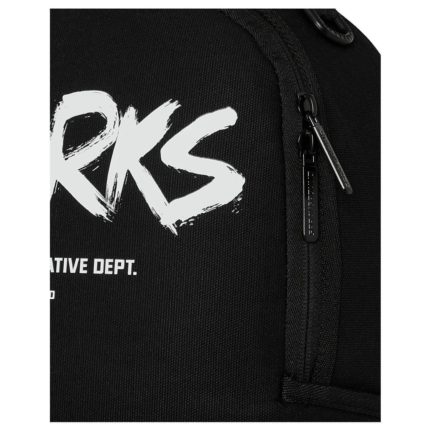 Рюкзак SPRAYGROUND Чистый хлопковый холст Рюкзак Стандартный (Standard) Унисекс Черный - изображение 7