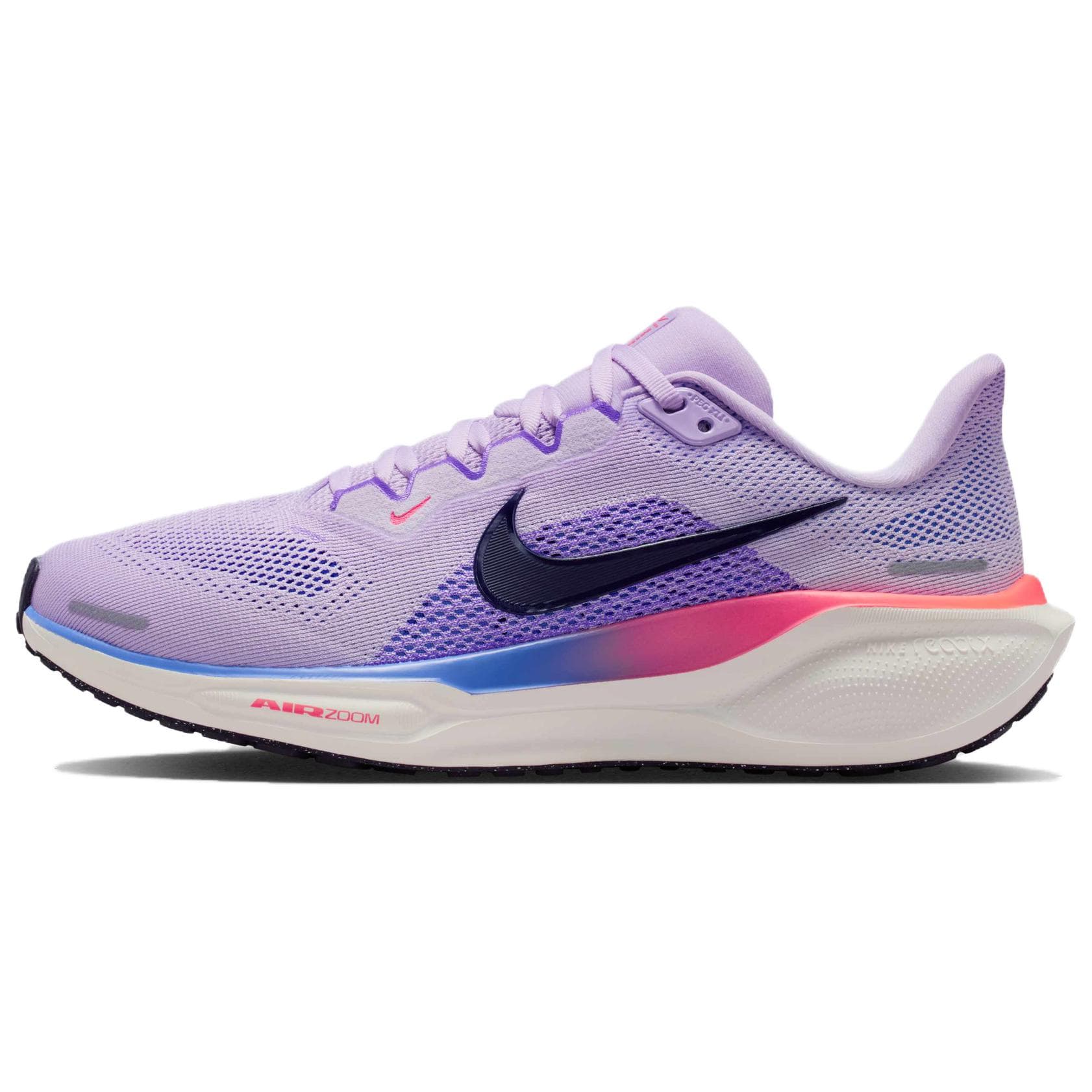 Кроссовки для бега Nike Pegasus 41 Дышащий Low Топ Беговые кроссовки Женские Фиолетово-черный - изображение 1