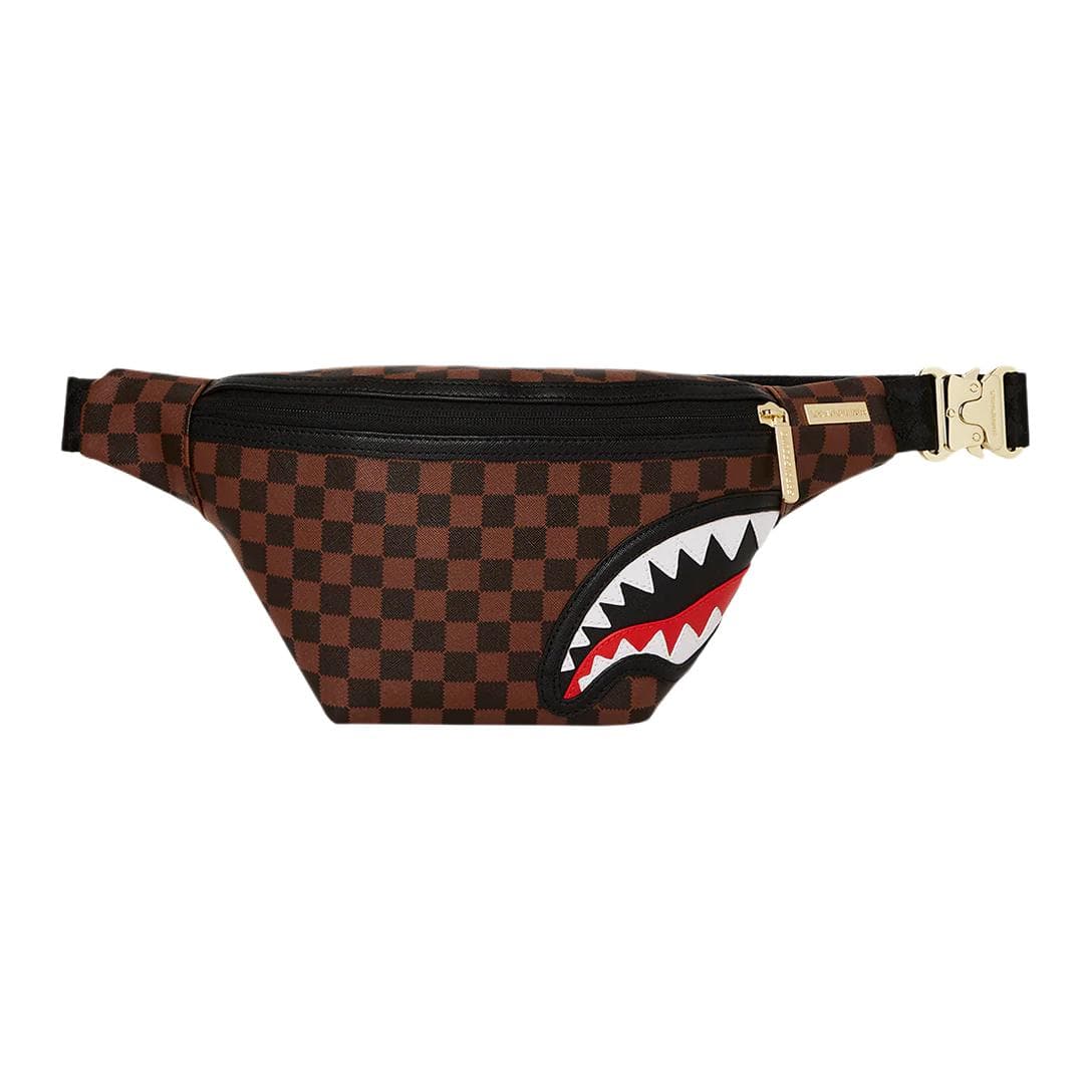 Поясная сумка SPRAYGROUND Искусственная кожа Поясная сумка (бандана) Унисекс Темно-коричневый - изображение 2
