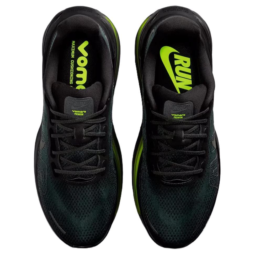 Кроссовки для бега Nike Vomero Дышащие Беговые кроссовки с амортизацией Мужские Черные — фото 3