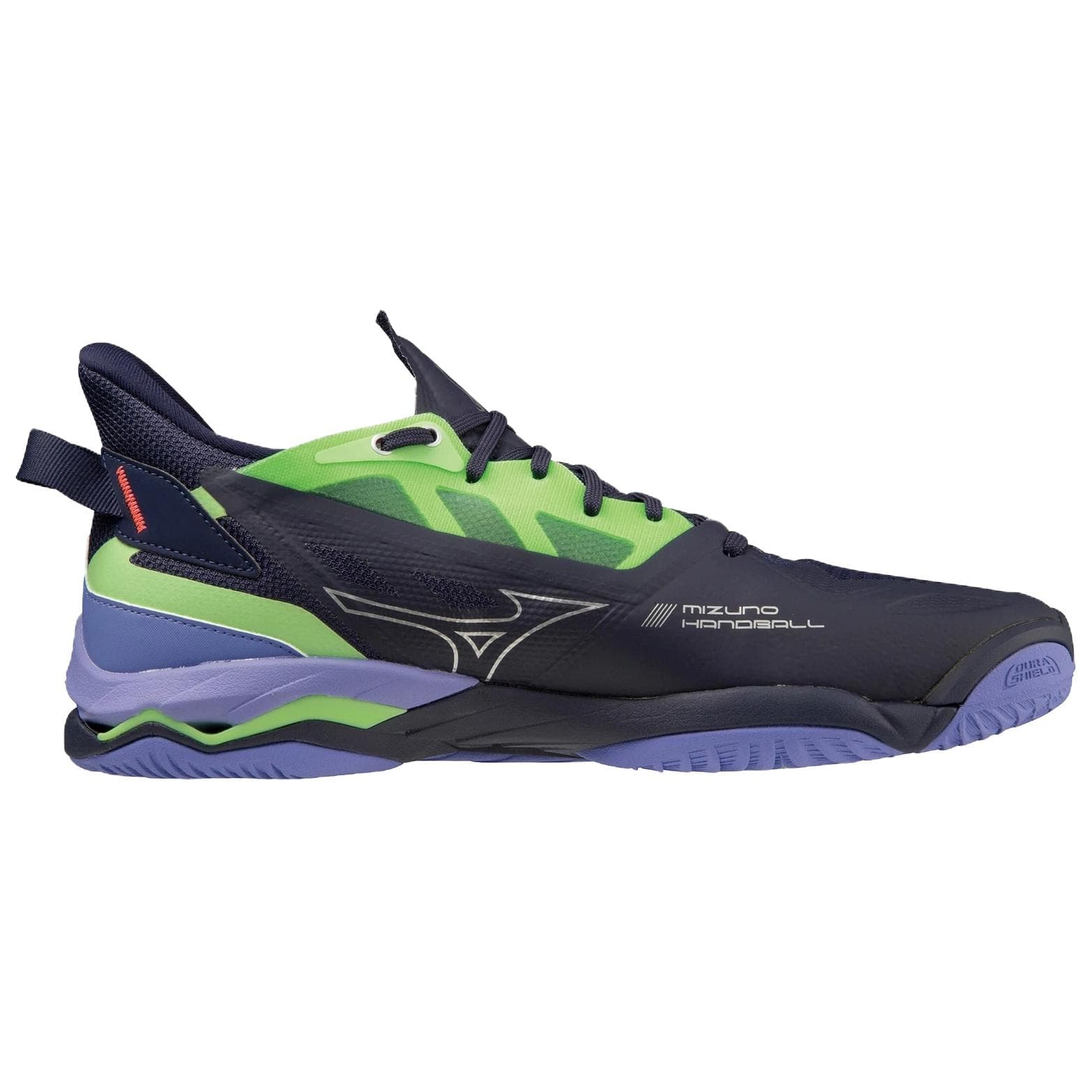 Кроссовки для спортзала Mizuno WAVE MIRAGE 5 Тренировочные кроссовки Мужские Черный Зеленый Фиолетовый - изображение 2
