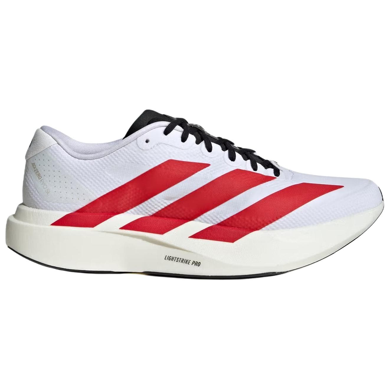 Кроссовки для бега Adidas Adizero EVO SL визуально увеличивает рост Беговые кроссовки Мужской Белый и красный - изображение 2