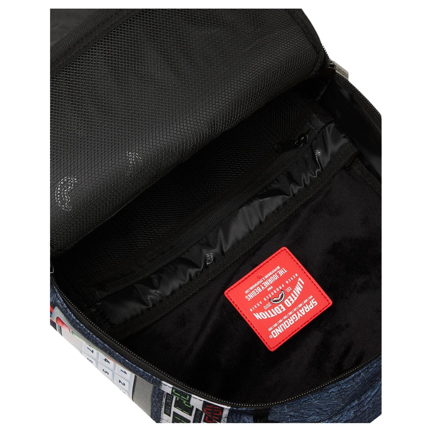Рюкзак SPRAYGROUND Полиэстер Рюкзак Стандартный (Стандартный) Унисекс Черный - изображение 9