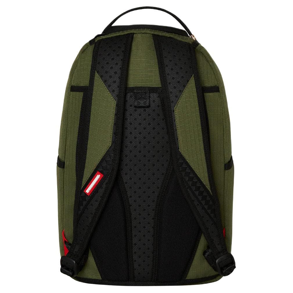 Рюкзак SPRAYGROUND 900D полиэстер текстиль рюкзак стандартный (стандартный) унисекс армейский зеленый - изображение 5