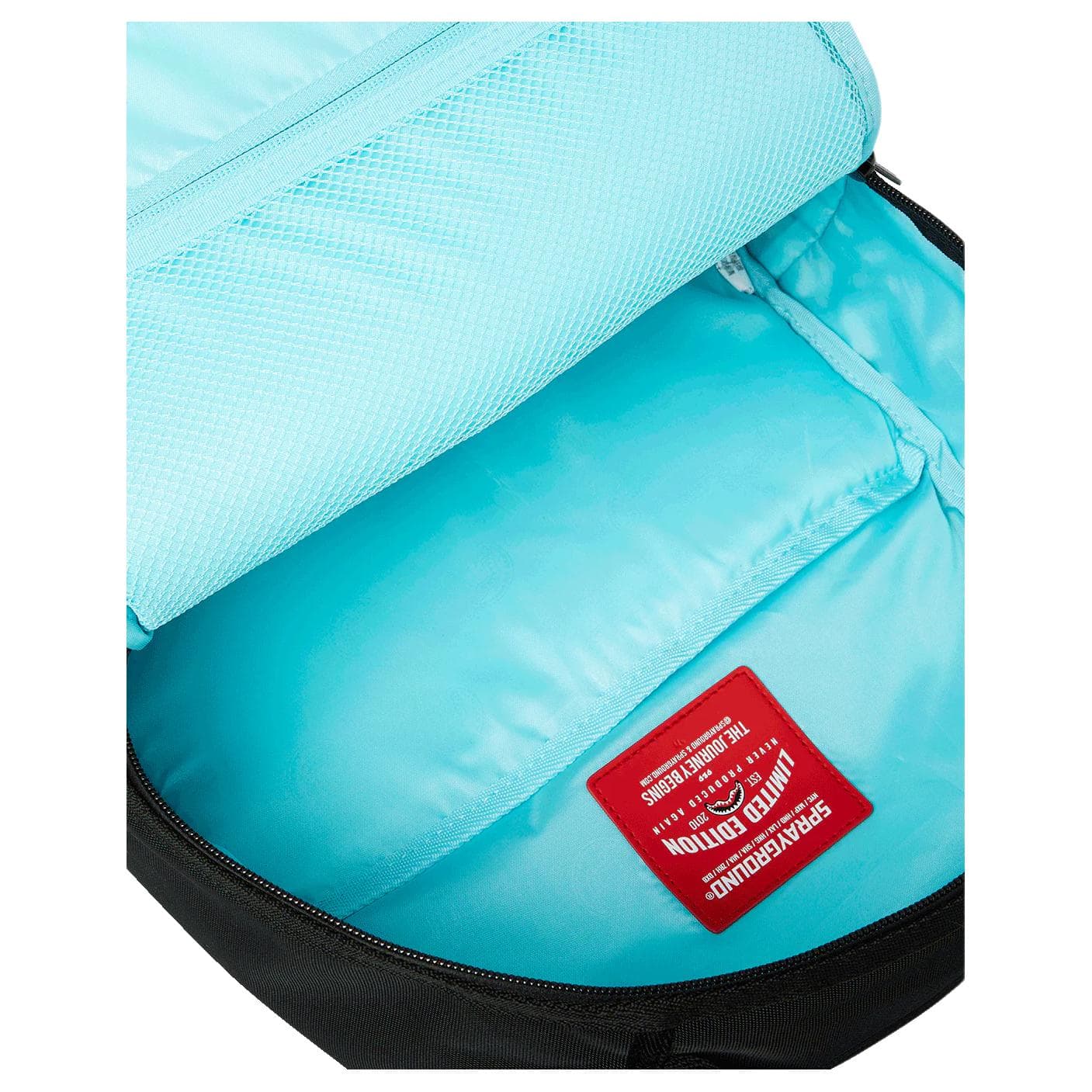 Рюкзак SPRAYGROUND Чистый хлопковый холст Рюкзак Стандартный (Standard) Унисекс Черный - изображение 6