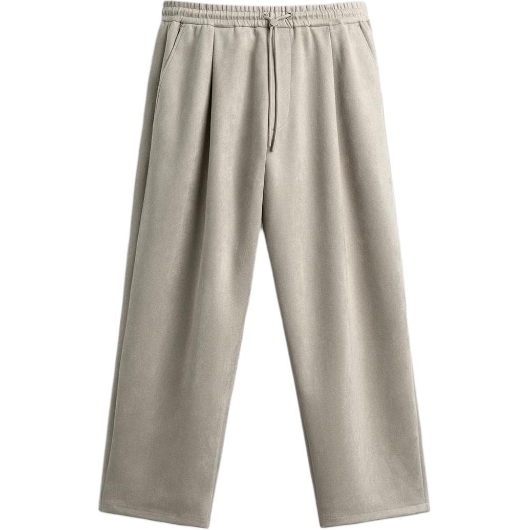Штаны ZARA Light Gray Men's Casual Pants ZARA Светло-серые Мужские Повседневные Штаны - изображение 1