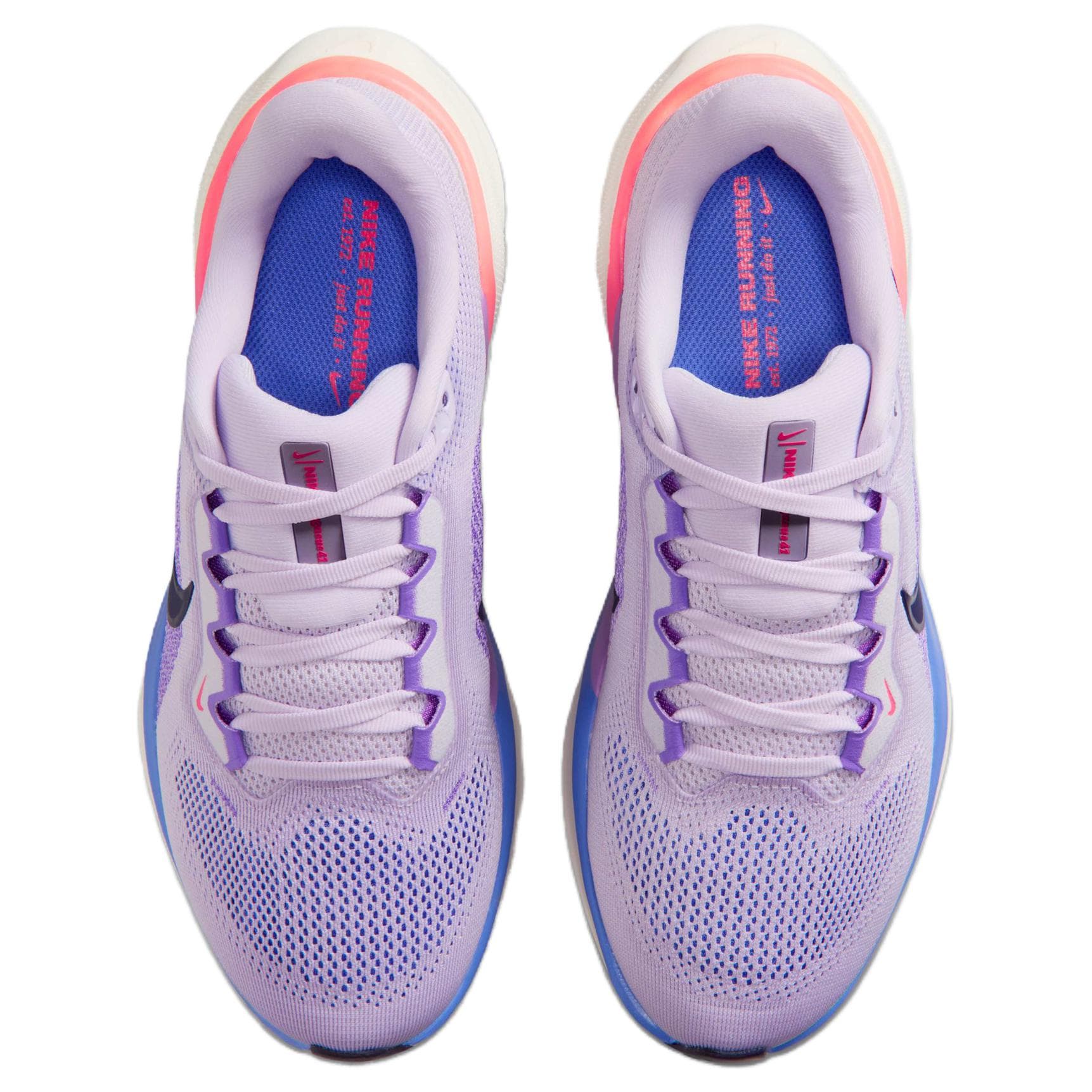 Кроссовки для бега Nike Pegasus 41 Дышащий Low Топ Беговые кроссовки Женские Фиолетово-черный - изображение 4