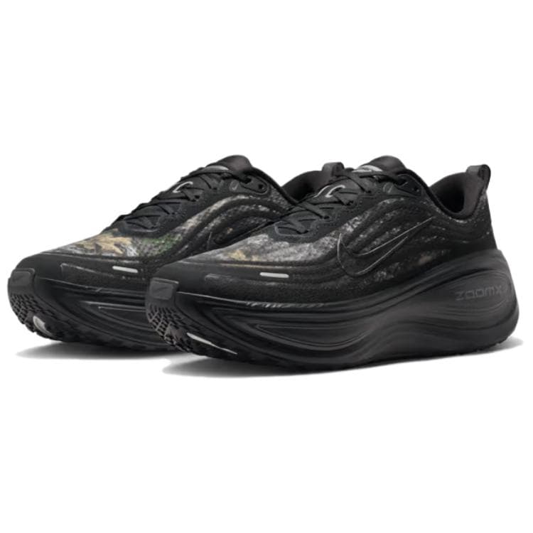 Кроссовки для бега NIKE Vomero Plus Дышащий Low Топ Беговые кроссовки Мужской Черный - изображение 3