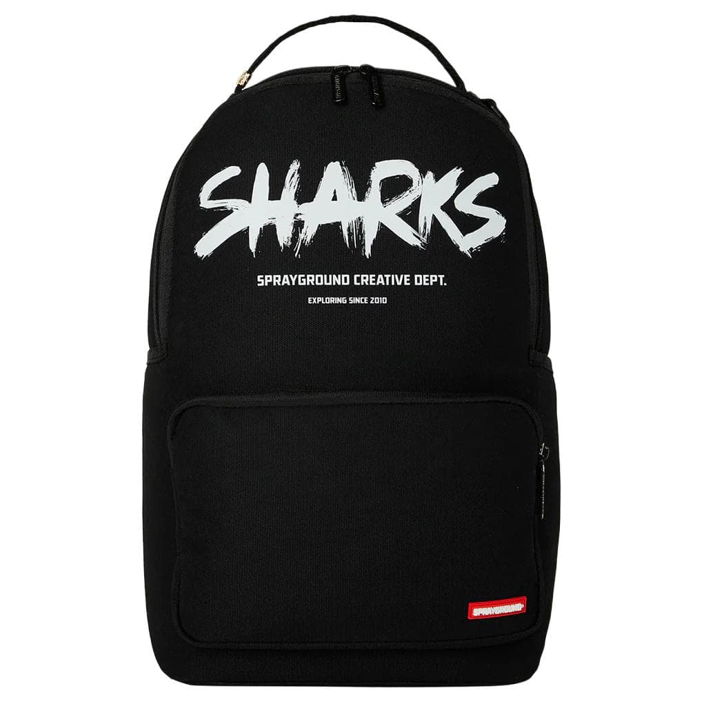Рюкзак SPRAYGROUND Чистый хлопковый холст Рюкзак Стандартный (Standard) Унисекс Черный - изображение 1