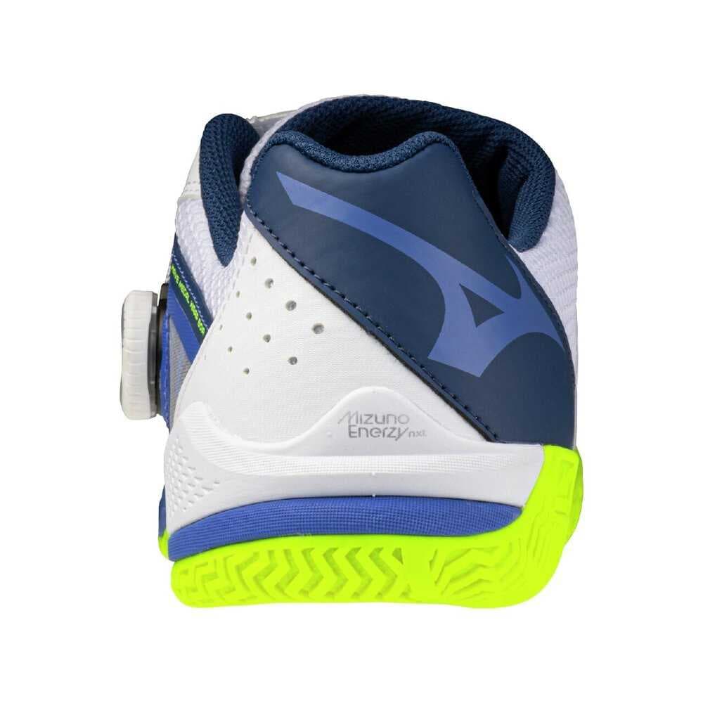 Кроссовки для спортзала Mizuno Wave Medal Искусственная кожа Амортизация Low Топ Тренировочные кроссовки Унисекс - изображение 4