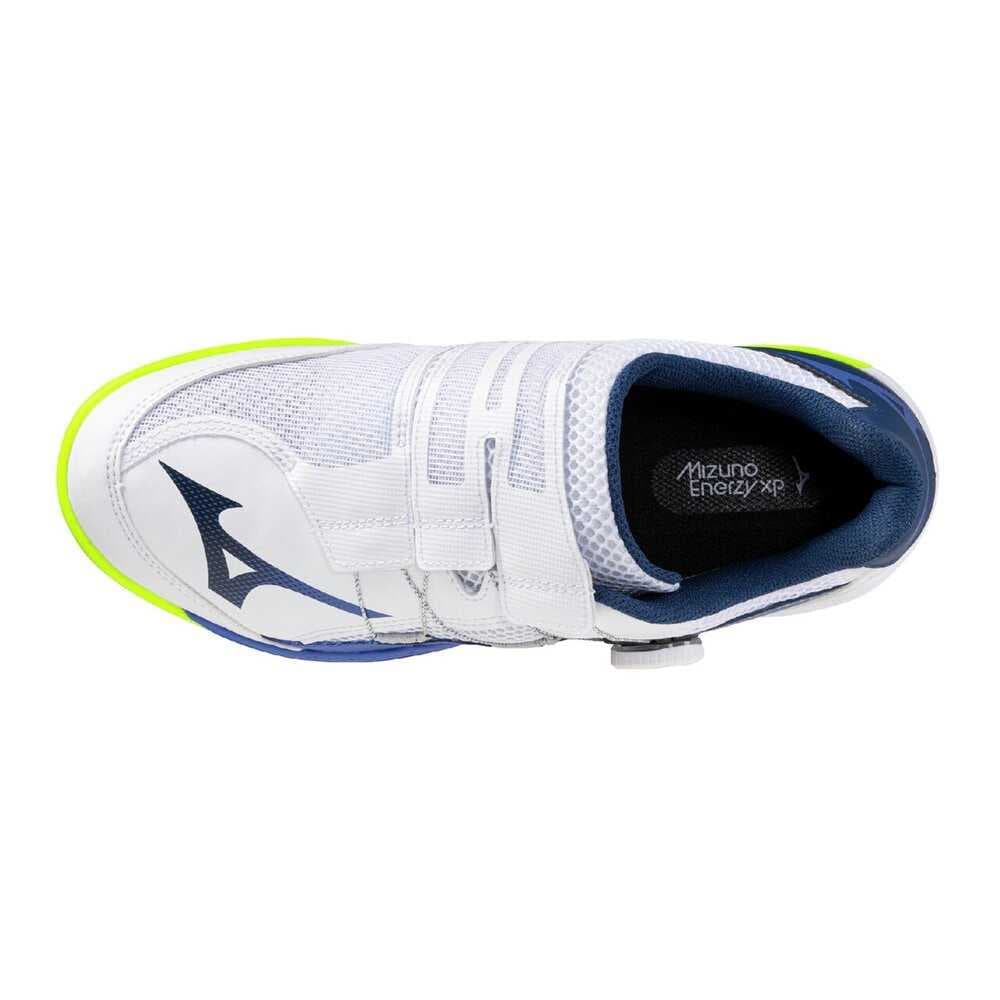 Кроссовки для спортзала Mizuno Wave Medal Искусственная кожа Амортизация Low Топ Тренировочные кроссовки Унисекс - изображение 3