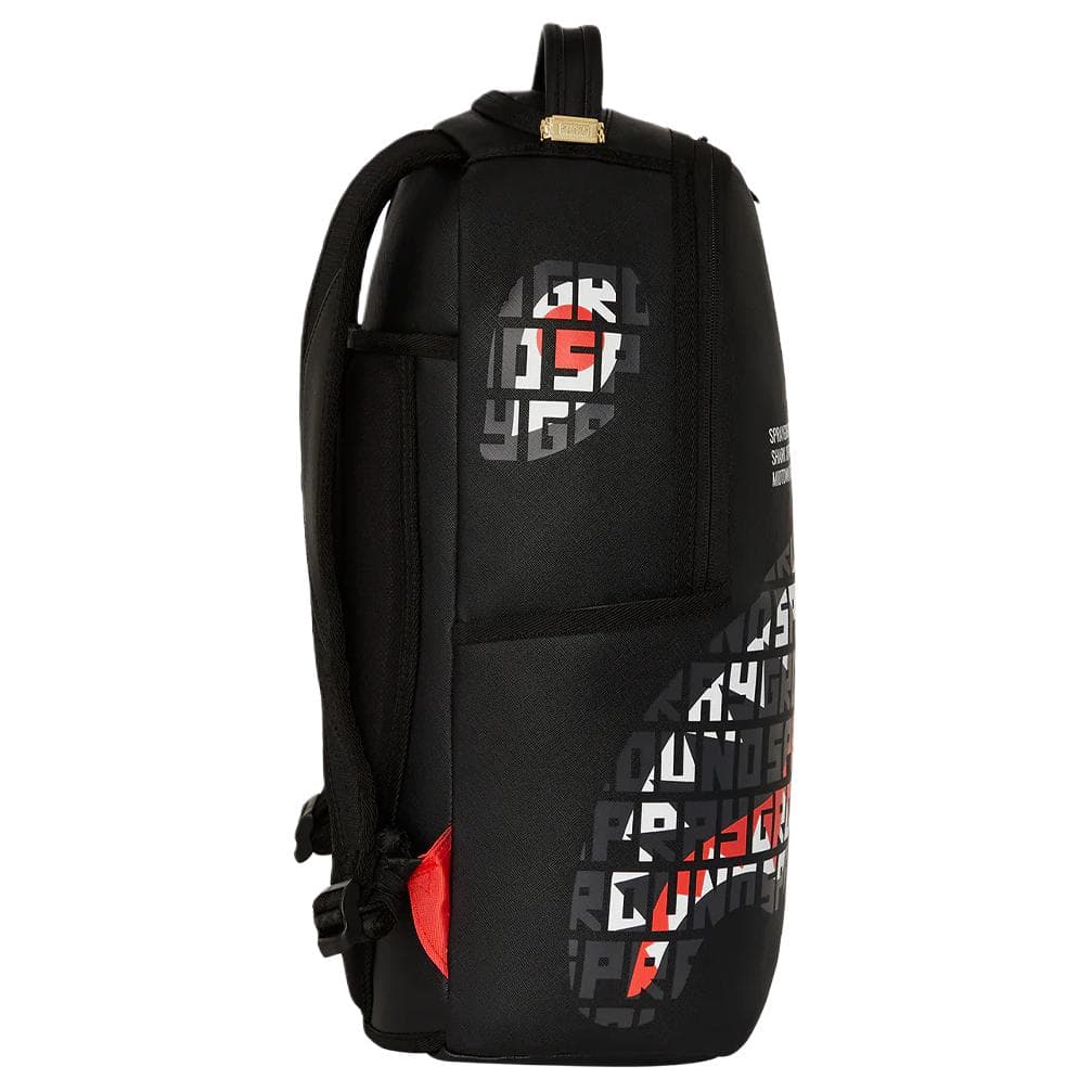 Рюкзак SPRAYGROUND Рюкзак из искусственной кожи стандартный (стандартный) унисекс черный красный - изображение 3