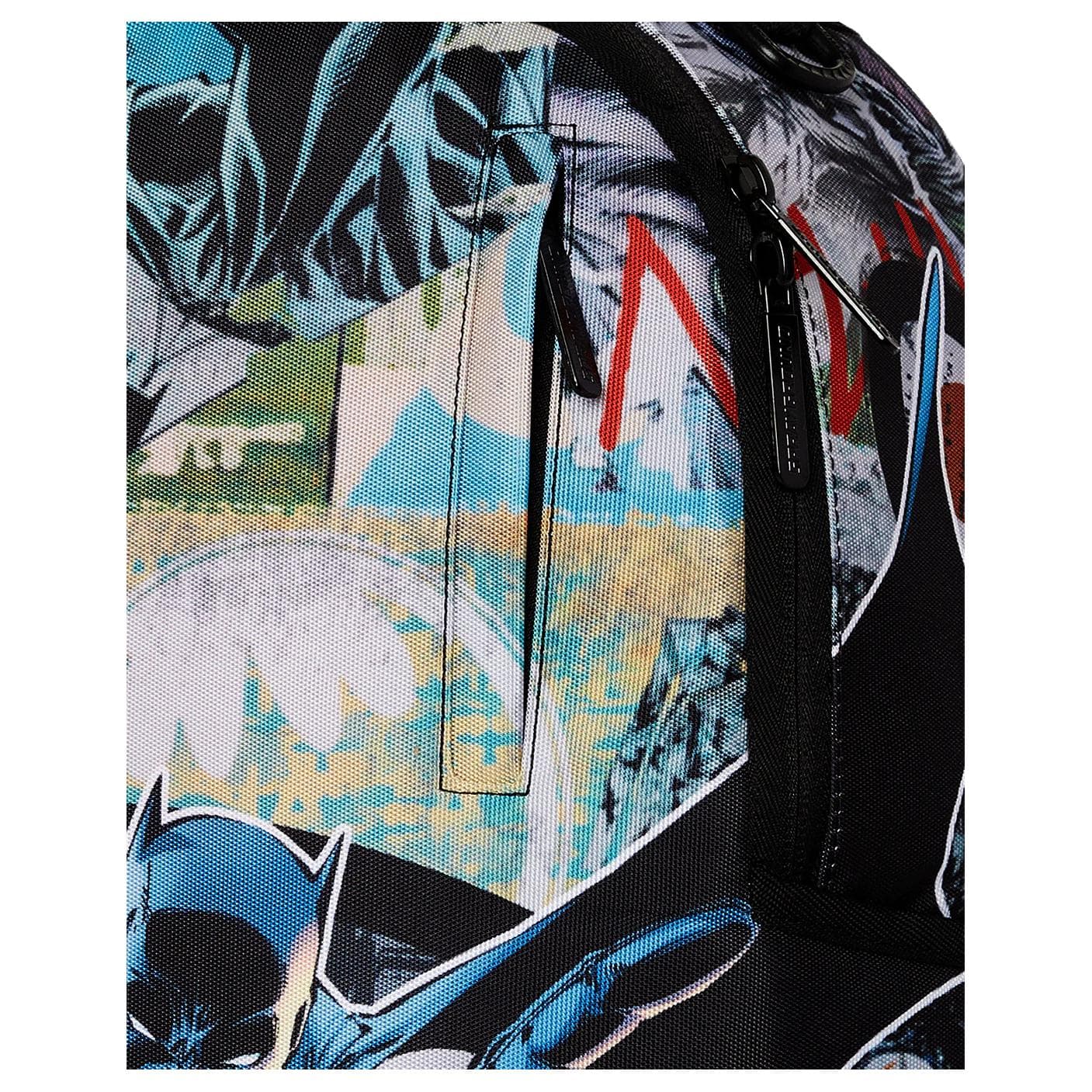 Рюкзак SPRAYGROUND Бэтмен X Коллаборация Полиэстеровый Рюкзак Стандартный (Стандартный) Мужской Многоцветный - изображение 7