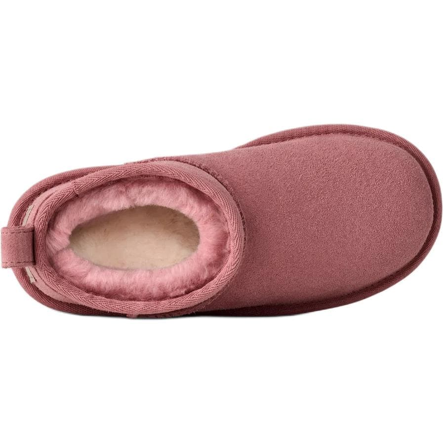 UGG CLASSIC ULTRA MINI Искусственная замша Детские зимние ботинки Розовый Детский - изображение 4
