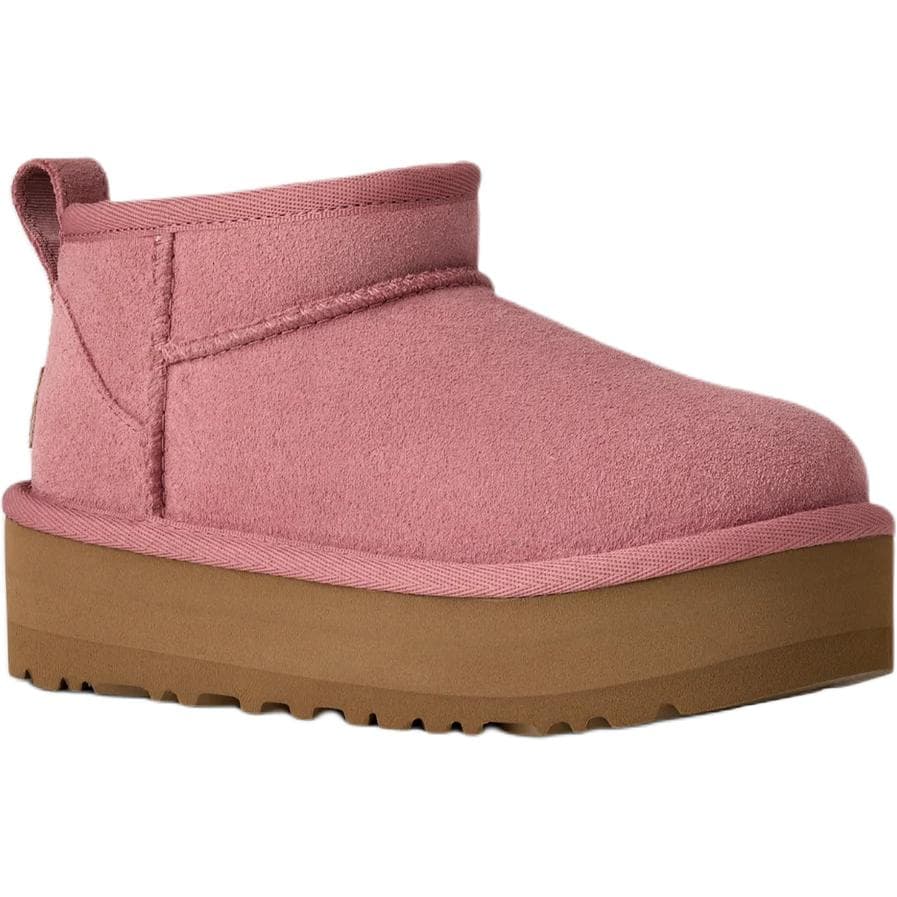 UGG CLASSIC ULTRA MINI Искусственная замша Детские зимние ботинки Розовый Детский - изображение 3