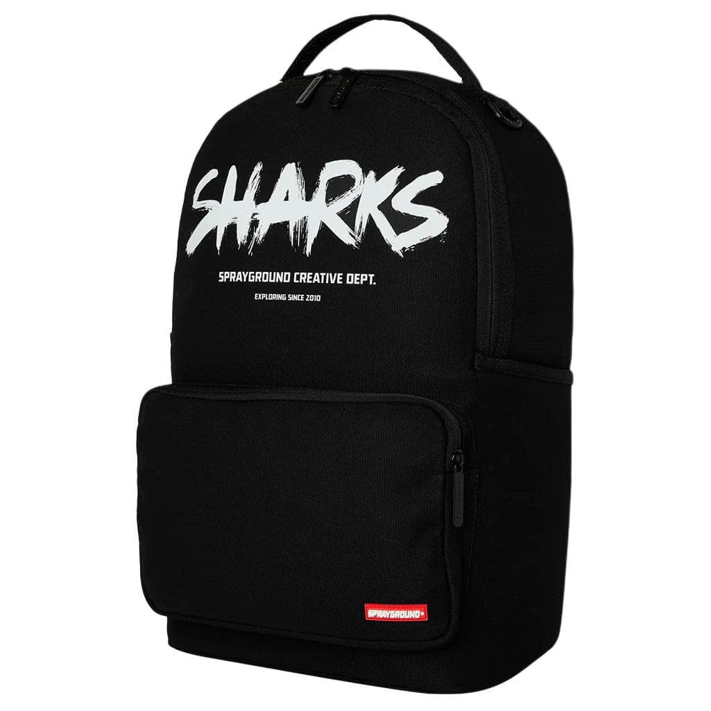 Рюкзак SPRAYGROUND Чистый хлопковый холст Рюкзак Стандартный (Standard) Унисекс Черный - изображение 4