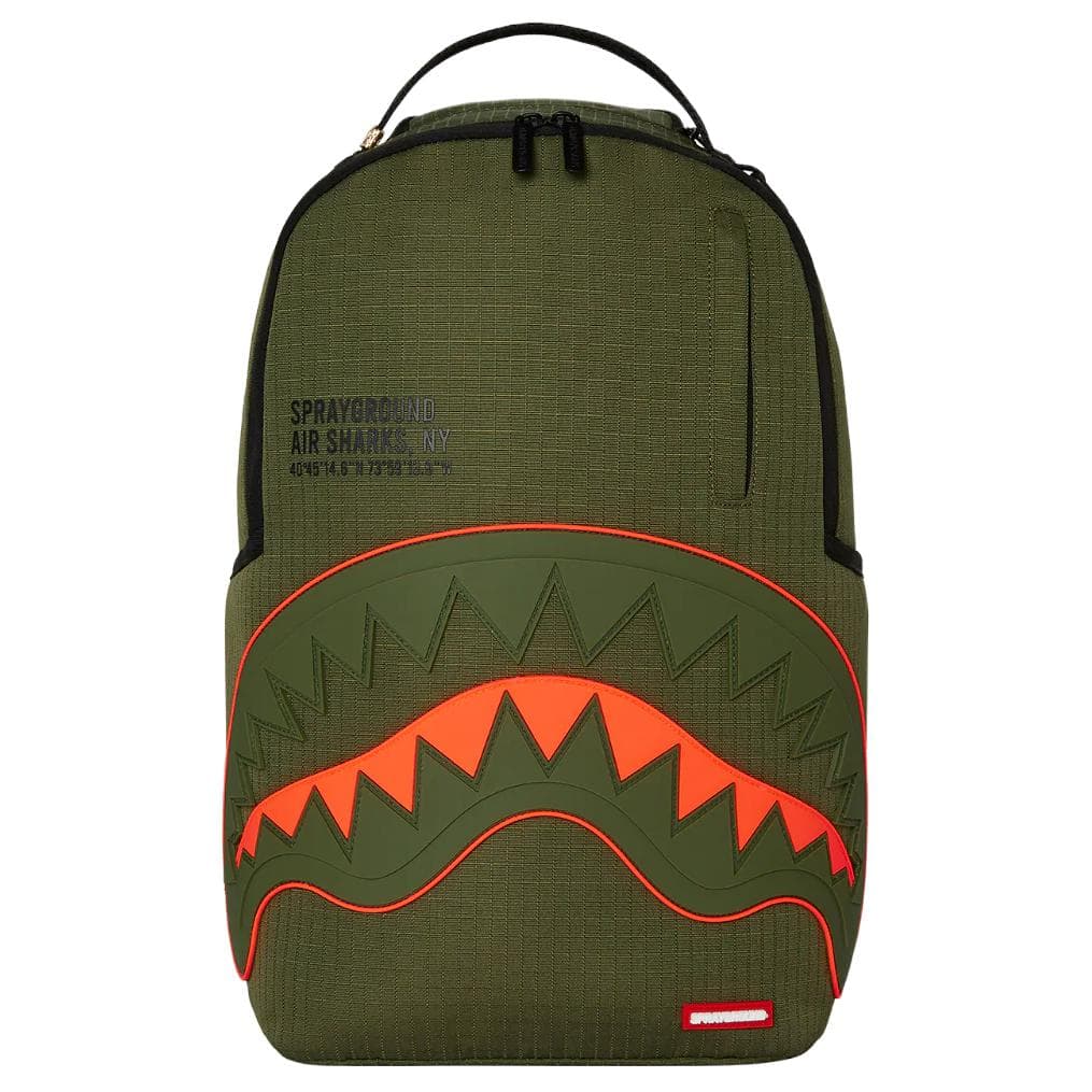 Рюкзак SPRAYGROUND 900D полиэстер текстиль рюкзак стандартный (стандартный) унисекс армейский зеленый - изображение 1