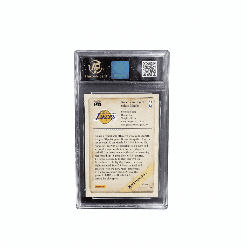 PANINI NBA Коби Брайант Укороченный Грейдированные карточки 1 шт - изображение 2