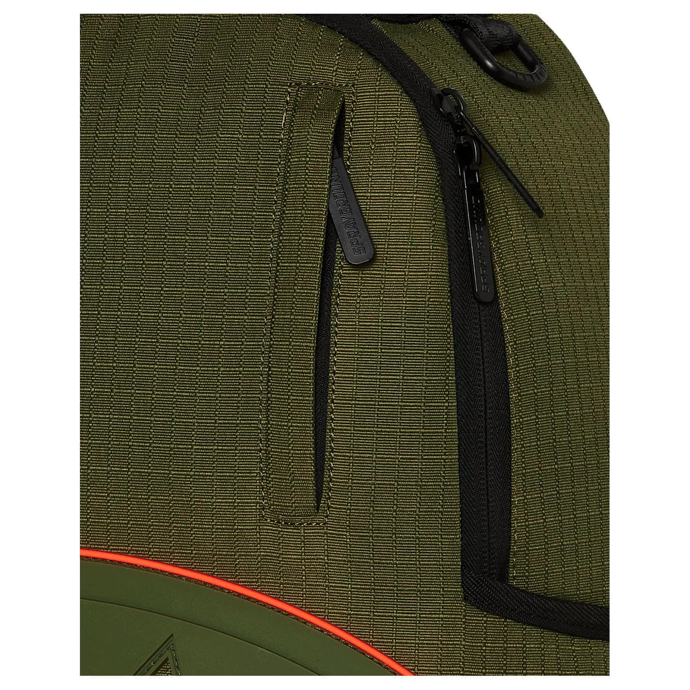 Рюкзак SPRAYGROUND 900D полиэстер текстиль рюкзак стандартный (стандартный) унисекс армейский зеленый - изображение 9