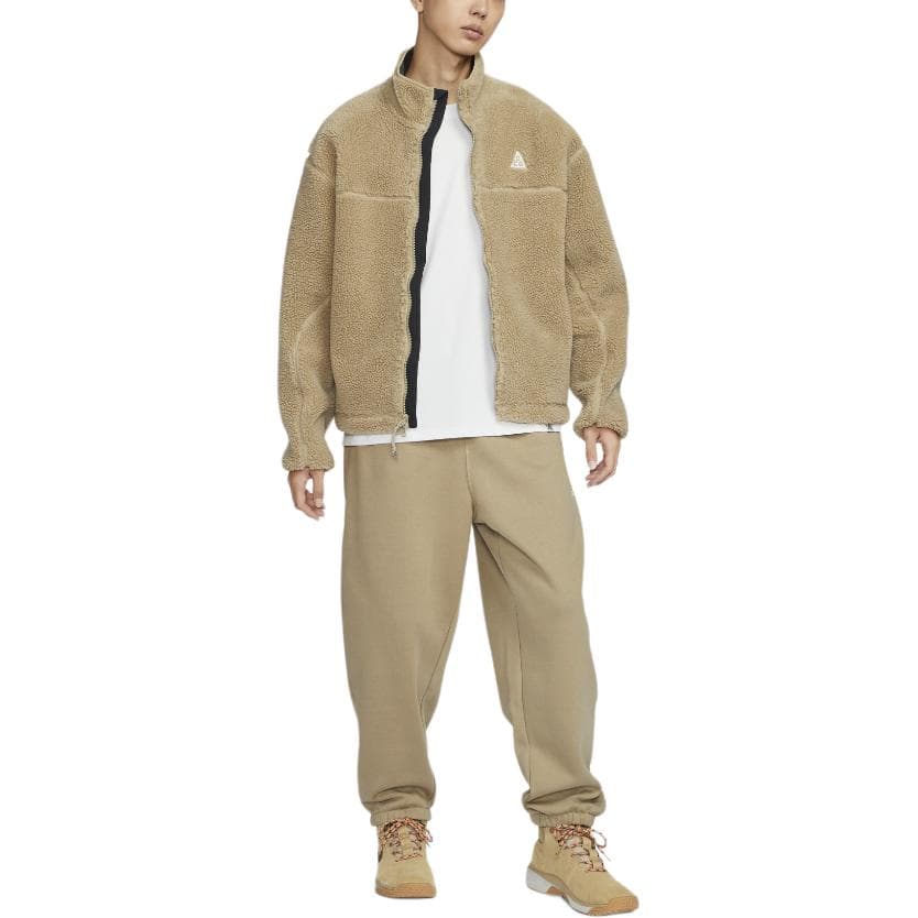 Штаны Nike ACG LungsTherma Крой Повседневные брюки Мужские Хаки - изображение 4