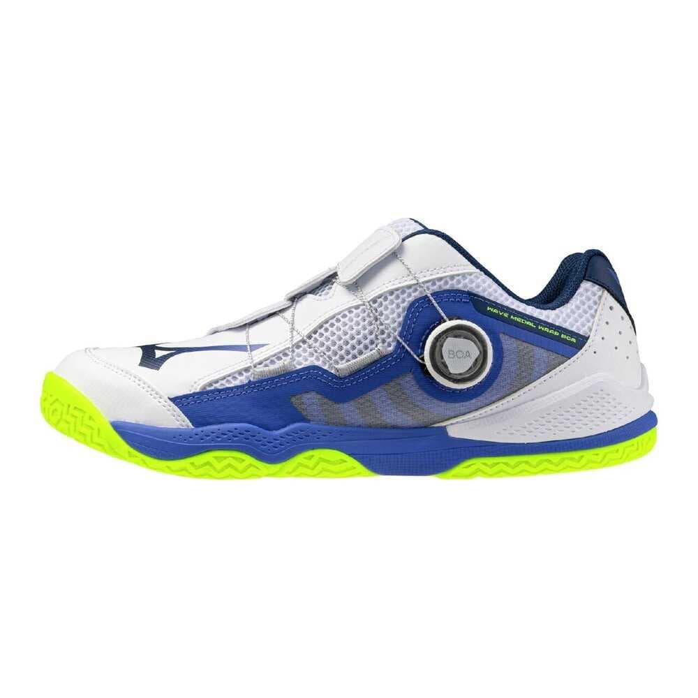 Кроссовки для спортзала Mizuno Wave Medal Искусственная кожа Амортизация Low Топ Тренировочные кроссовки Унисекс - изображение 1